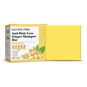 Sulfate-free Anti Hair Loss Ginger Shampoo Bar