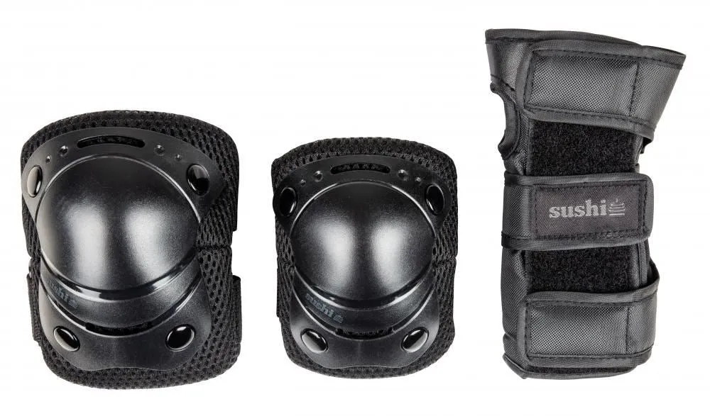 Sushi 3-Pack Padset Youth - Black