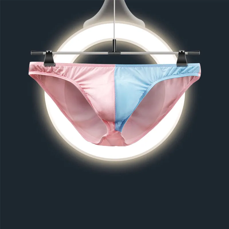 The 2nd Superior Color Matching Ice Silk Super Breathable Men's Briefs
