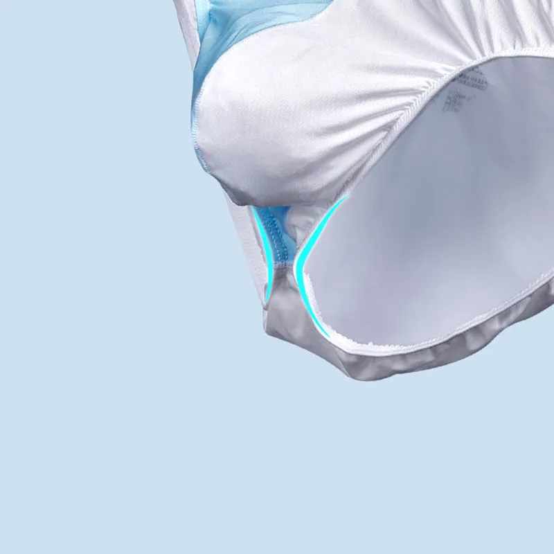 The 2nd Superior Color Matching Ice Silk Super Breathable Men's Briefs