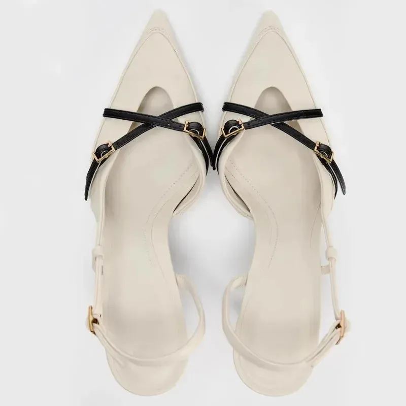 The Siren Slingback Heels