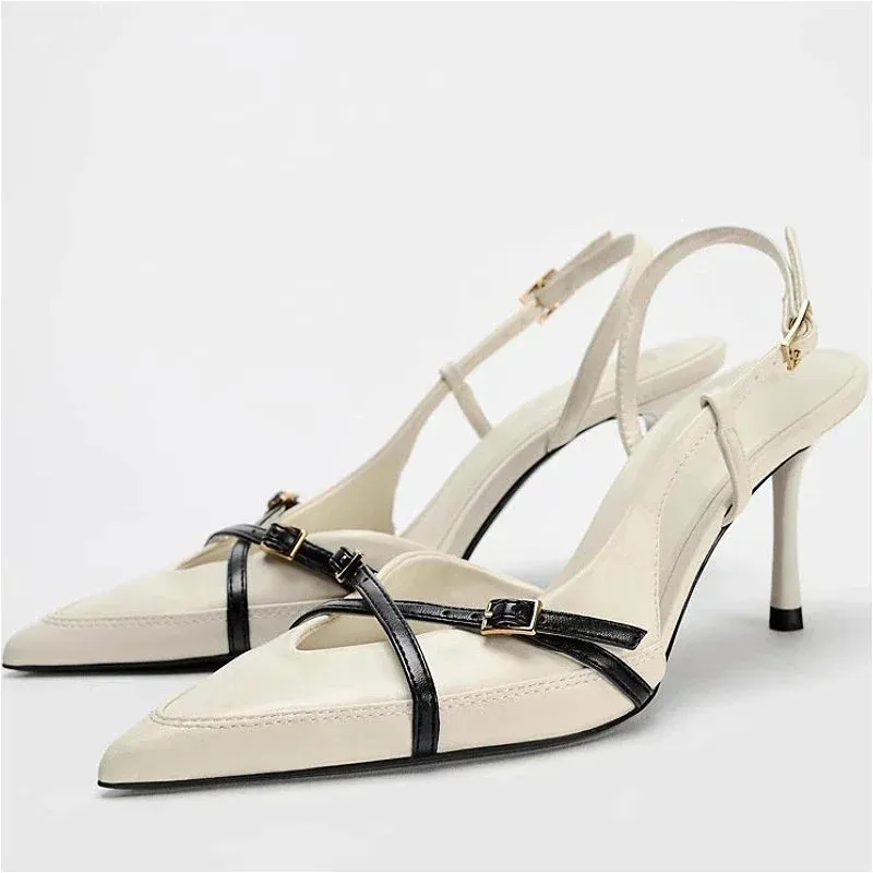 The Siren Slingback Heels