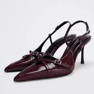 The Siren Slingback Heels