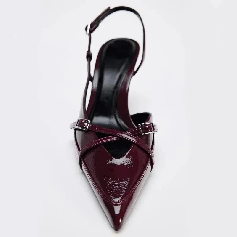 The Siren Slingback Heels