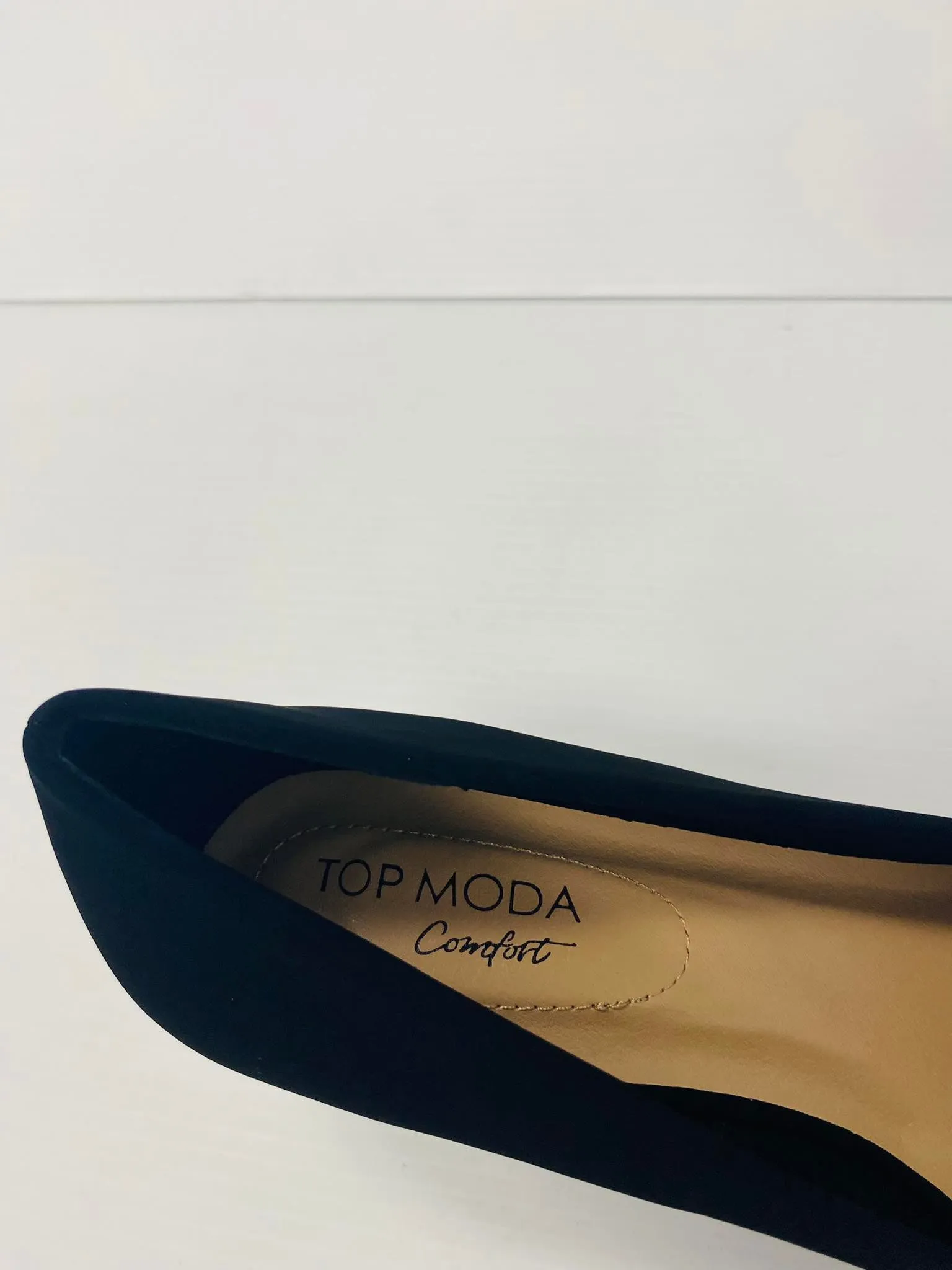 TOP MODA Comfort HONOR-1 Low Chunky Heels