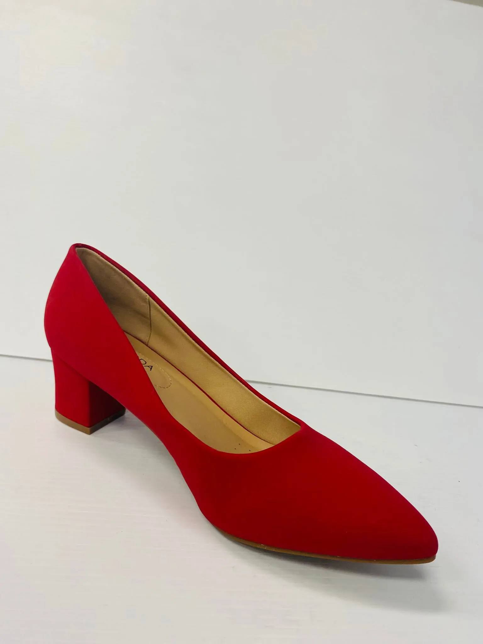 TOP MODA Comfort HONOR-1 Low Chunky Heels