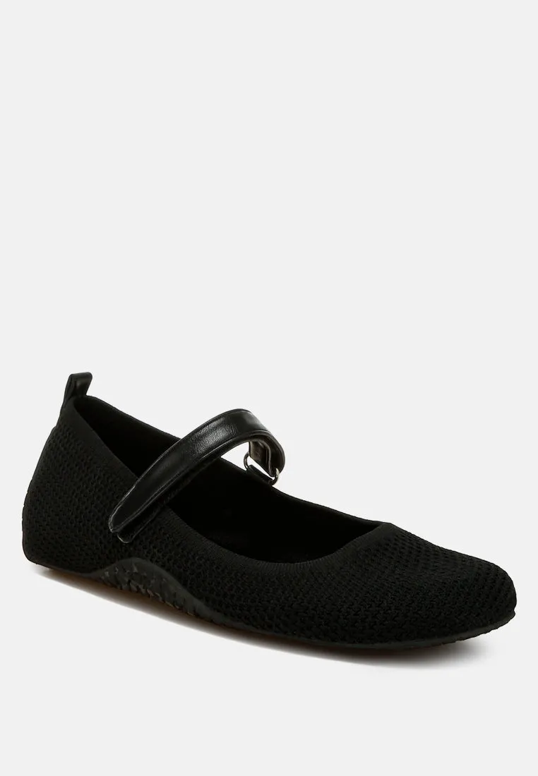 Velcro Strap Mary Jane Sandals by RUW