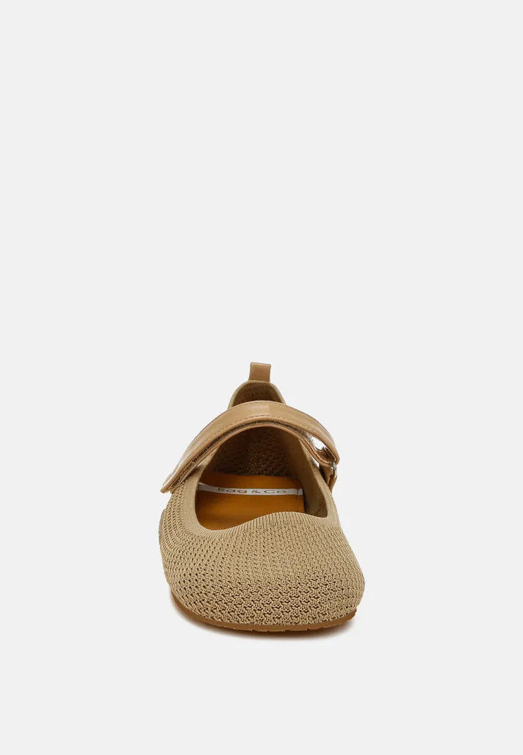 Velcro Strap Mary Jane Sandals by RUW