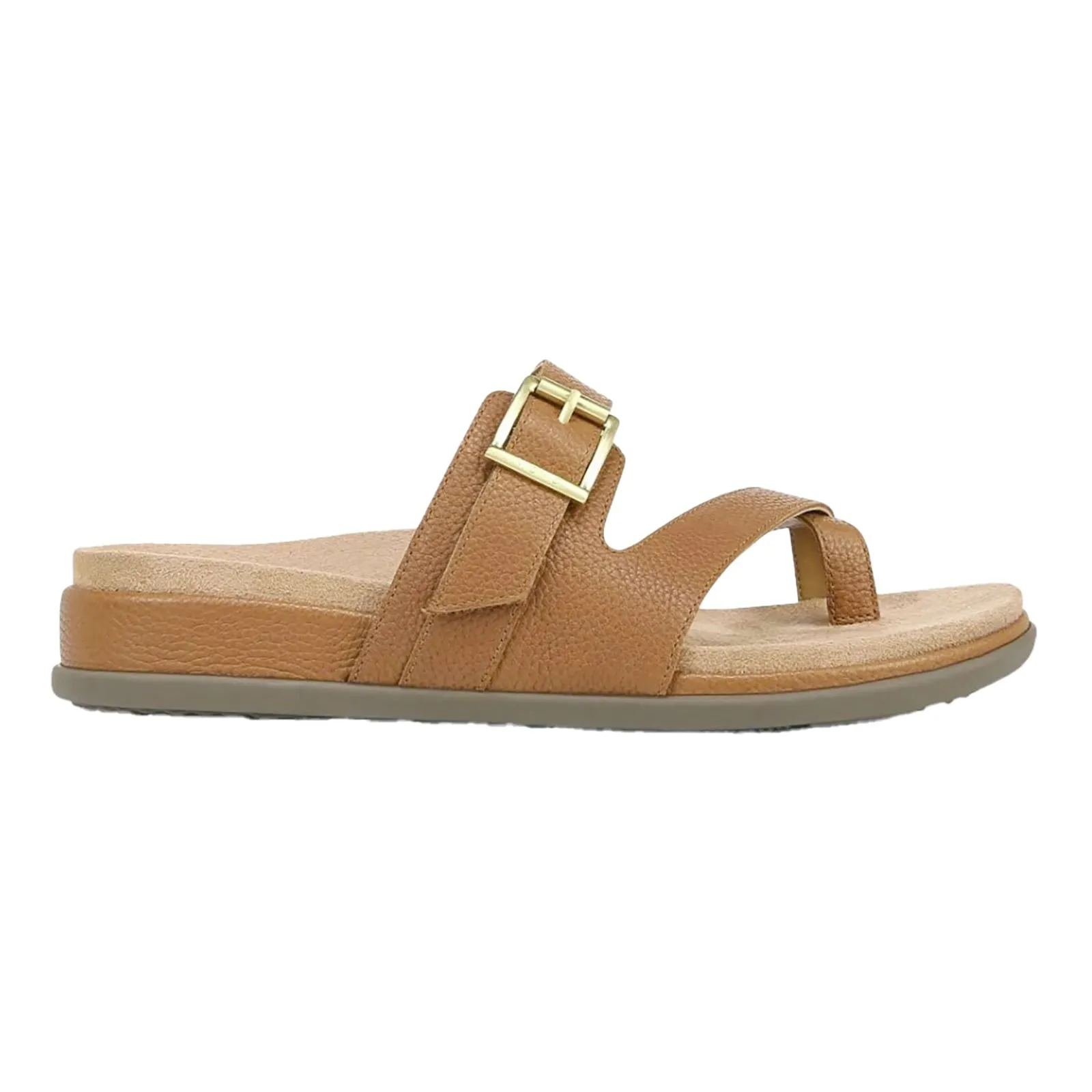 Vionic Carmela Leather Women's Toe Post Sandals